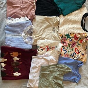 Colorful Assorted Tops Bundle